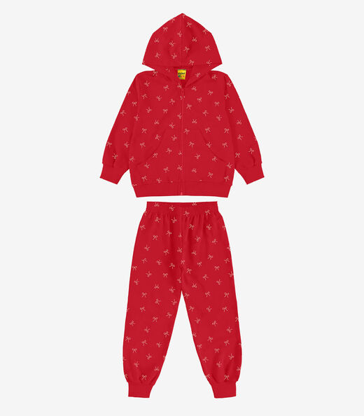 Image_Conjunto Jaqueta Capuz Calça Molecotton Rovi Kids Vermelho