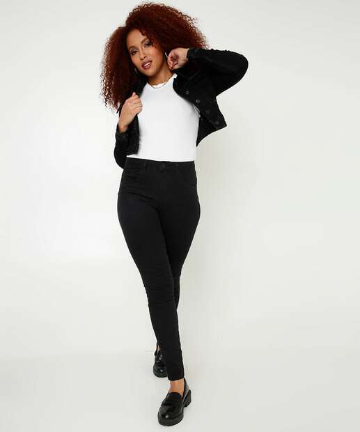 Calça Feminina Sarja Skinny Push Up Marisa