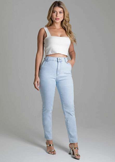 Calça Jeans Sawary Reta - 279296