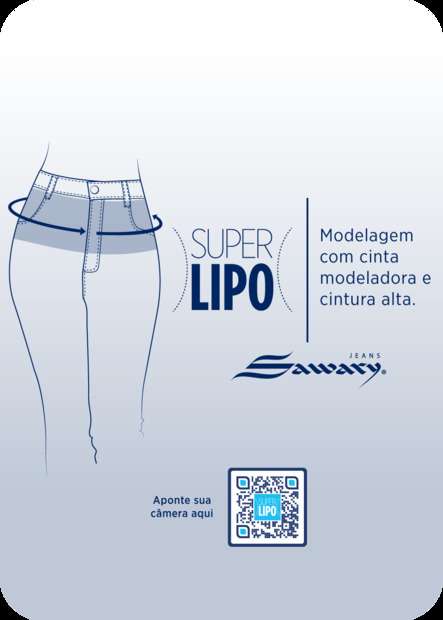 Calça Sarja Sawary Super Lipo - 264079