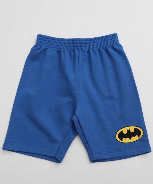 Conjunto Infantil Batman Liga Da Justiça Tam 4 a 10 Off White