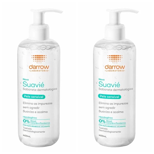 Image_Kit com 2 Unidades de Sabonete Líquido Suavié Pele Sensível 400ml