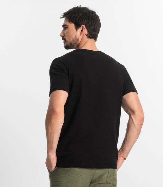 Camiseta Masculina Diametro Preto