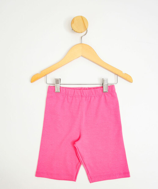 Short Infantil Cotton Glitter Marisa Tam 1 a 4