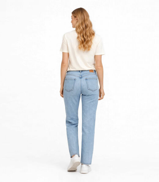 Blusa Feminina com Estampa Infinita Cor Bege