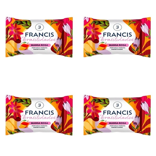 Image_Kit c/4 Sabonetes Francis Brasil 80g Manga