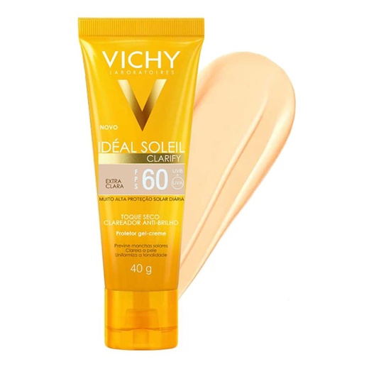 Image_Protetor Solar Idéal Soleil Clarify Extra Clara Vichy FPS60 40g