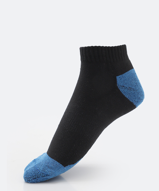 Kit 3 Pares Meias Masculina Cano Curto MR Branco