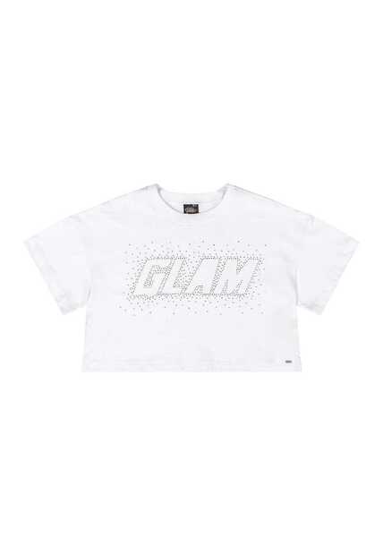 Blusa Juvenil com Strass Gloss