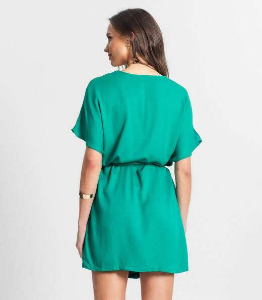 Vestido Curto Feminino Endless Verde