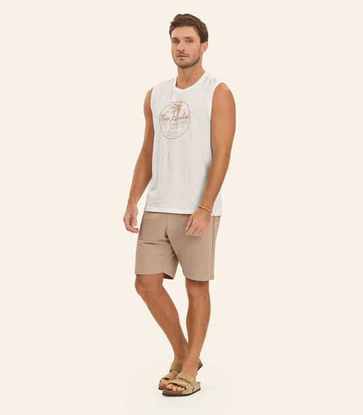 Image_Bermuda em Moletom Masculina Diametro Marrom