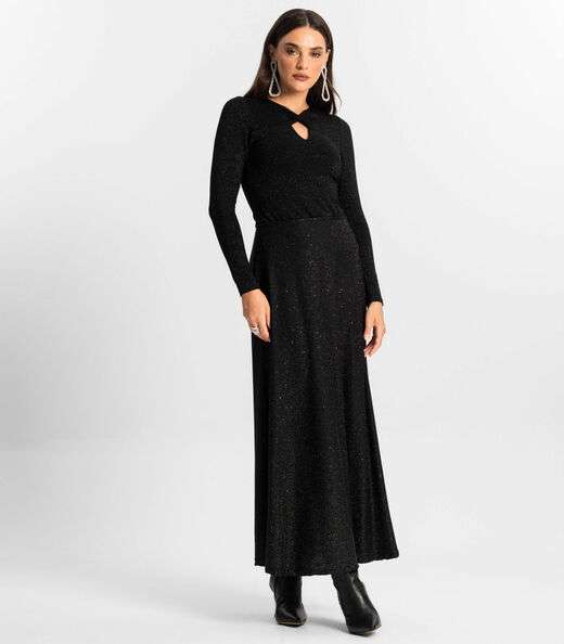 Blusa Feminina Manga Longa Endless Preto