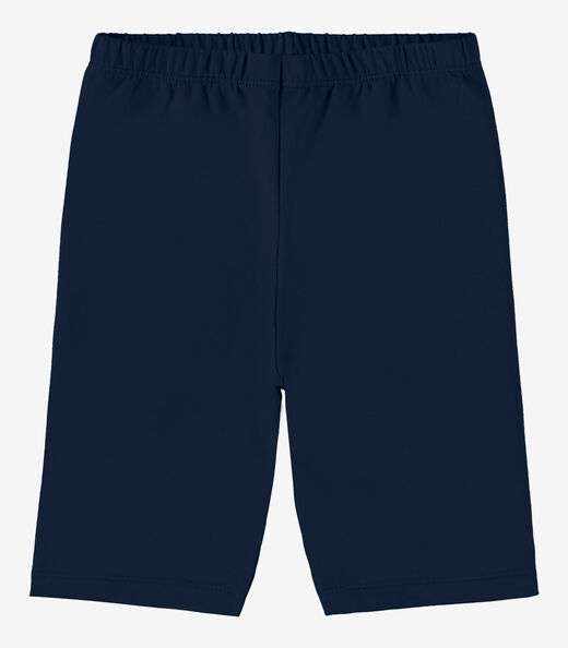 Bermuda Ciclista Infantil Feminina Rovitex Kids Azul