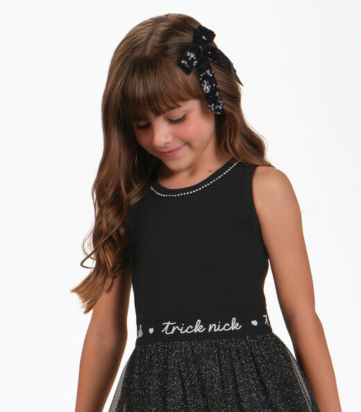 Regata Ribana 2x1 Feminina Trick Nick Preto