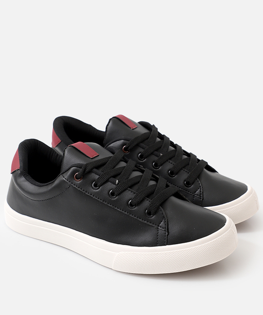 Tênis Masculino Casual Recorte Blittz Preto