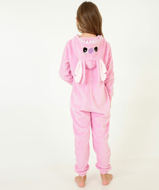 Macacão Pijama Infantil Stitch Disney Tam 2 a 12