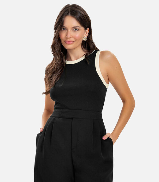 Regata de Ribana Feminina Rovitex Preto