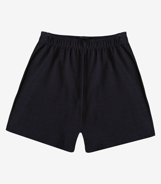 Shorts Feminino Em Poly Gorgurinho Infinita Cor Preto