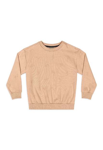 Conjunto Blusão e Calça Moletom Quimby Marrom