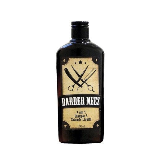 Image_Kit c/9 Shampoo Sabonete Neez Barber 240ml