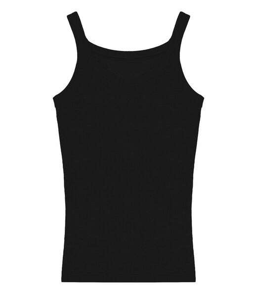 Regata Feminina Em Ribana Rovitex Preto