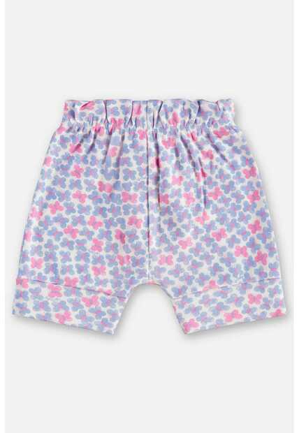 Short em Suedine para Bebê Menina Up Baby