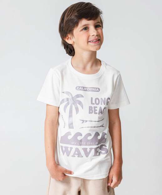 Image_Camiseta Infantil Coqueiro Marisa Tam 4 a 10 Off White