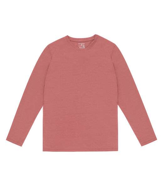 Camiseta Masculina Manga Longa Básica Diametro Rosa