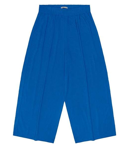 Calça Feminina Plus Size Em Viscose Secret Glam Azul