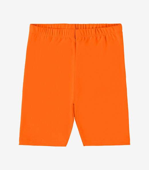 Bermuda Infantil Feminina Ciclista Rovi Kids Laranja