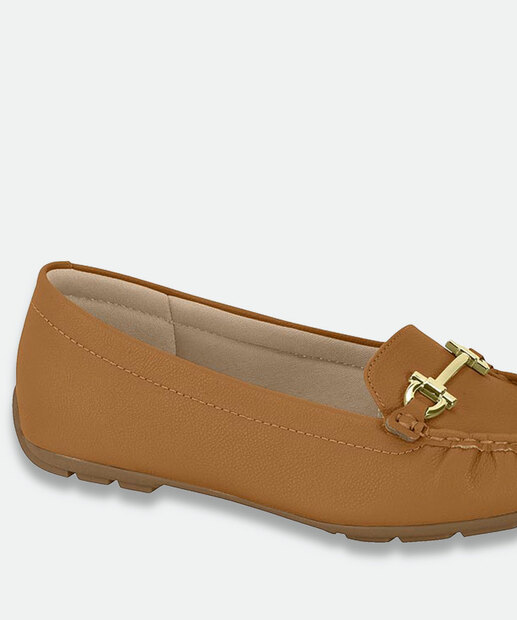 Mocassim Feminino Caramelo Modare