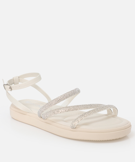 Image_Sandália Flatform Strass Feminina Via Uno Off White