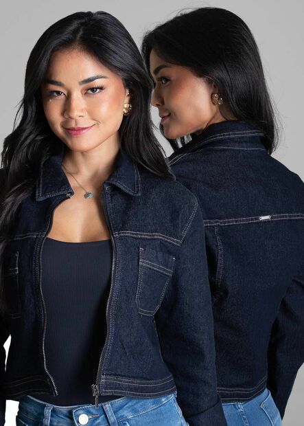 Jaqueta Jeans Sawary - 282528