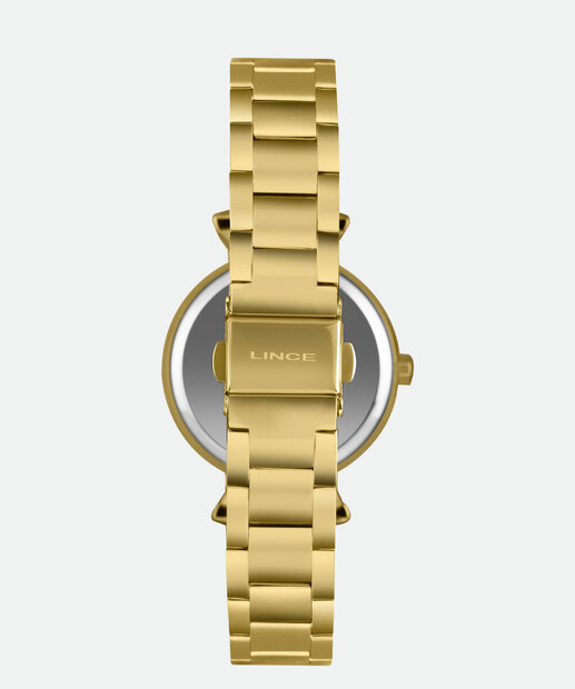 Kit Relógio Feminino Lince LRGH291L30 KBRWC1KX Dourado