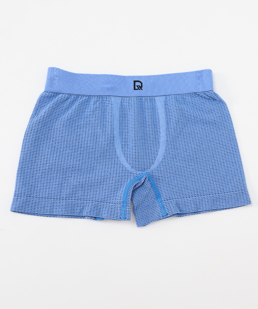 Kit 2 Cuecas Boxer Infantil Cotton DelRio Azul