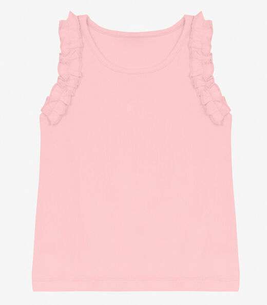 Regata Feminina Infantil Trick Nick Rosa