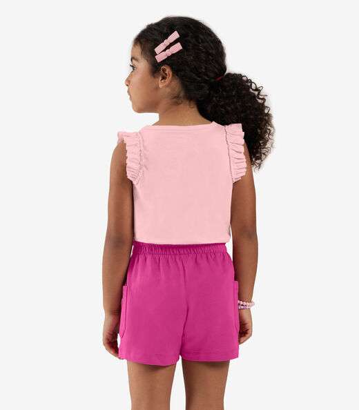 Regata Infantil Rovi Kids Rosa