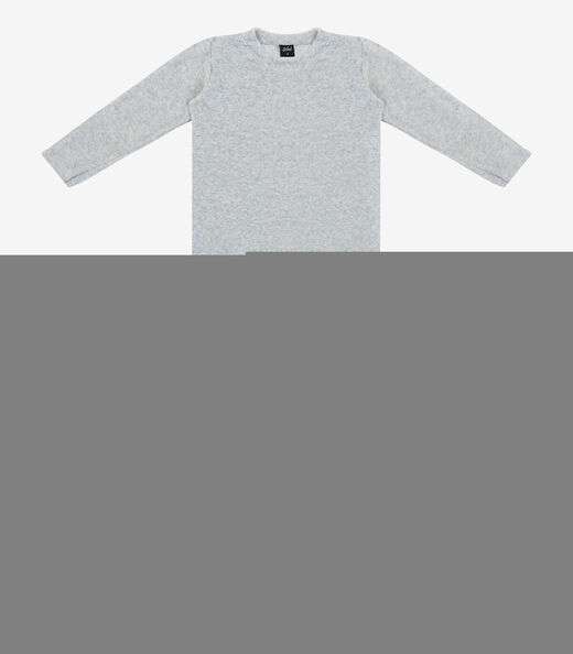 Image_Pijama Infantil Menina Blusa E Calça Select Cinza