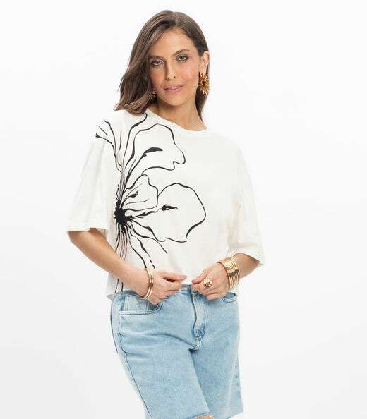 Image_T- shirt Feminina Endless Bege