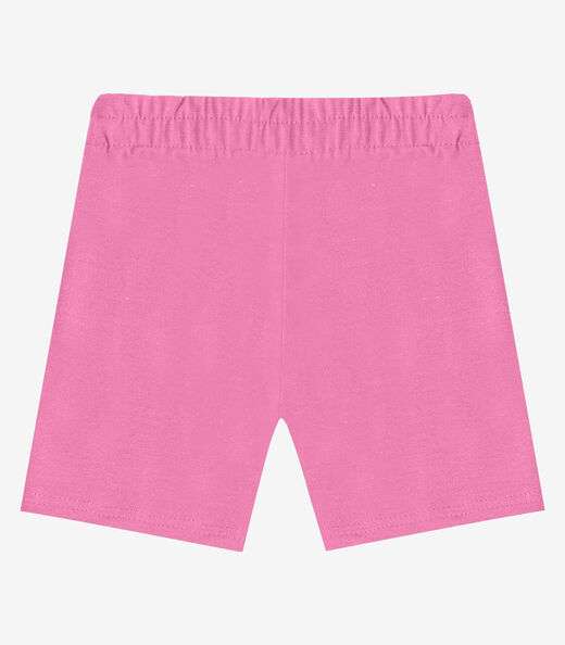Bermuda Ciclista Infantil Básica Soletex Rosa
