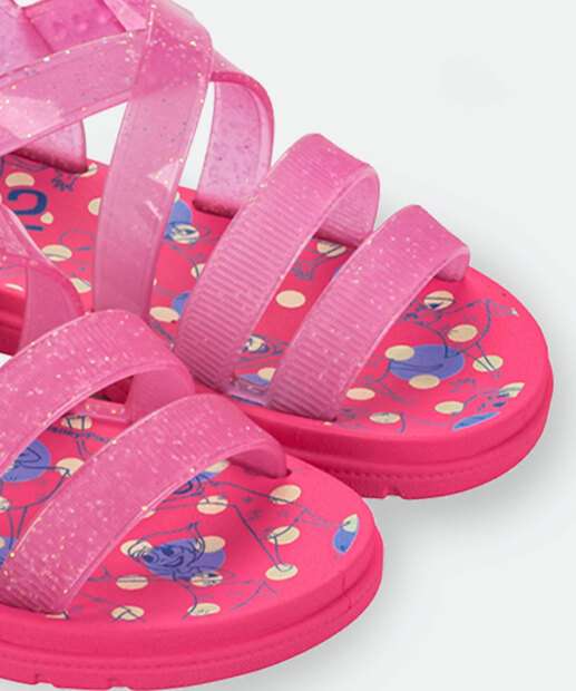 Sandália Infantil Divertidamente Glitter Disney