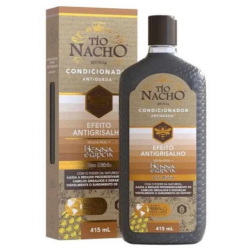 Image_Kit com 2 Unidades de Tio Nacho Condicionador Antigrisalho 415 Ml