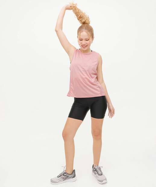 Blusa Regata Feminina Fitness Tela Marisa