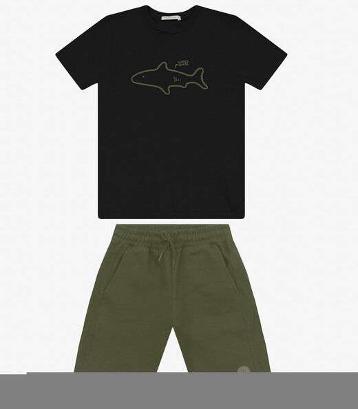 Image_Conjunto Camiseta com Bermuda Menino Trick Nick Preto