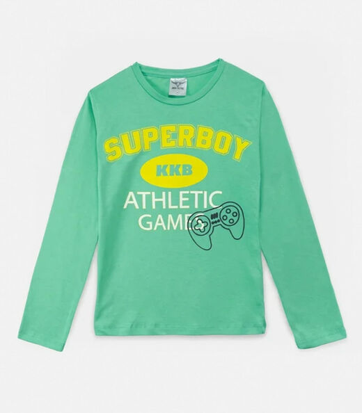 Conjunto Infantil Meia Estação Menino Keki Boys Verde