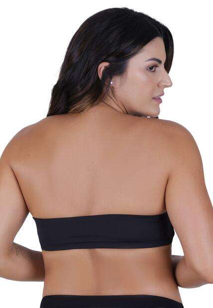Sutiã Bustier Silicone Concept Lingerie Preto