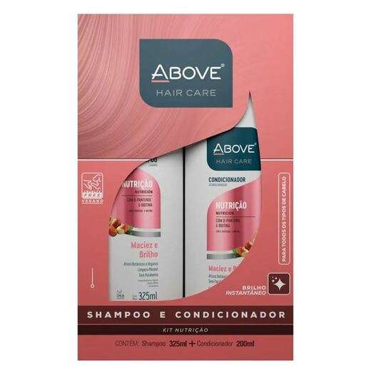 Image_Shampoo e Condicionador Above 325ml e 200ml Nutrição