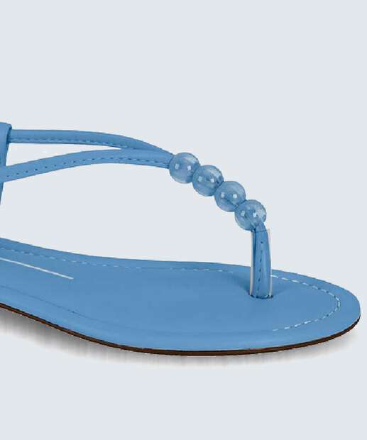 Sandália Feminina Rasteira Moleca 