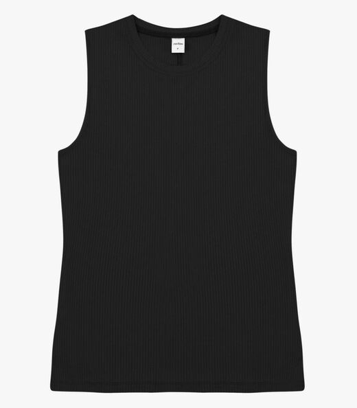 Image_Regata Feminina Ribana Canelada Rovitex Preto