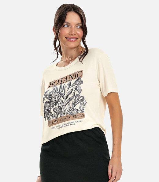 Image_Blusa T- Shirt Feminina Rovitex Bege